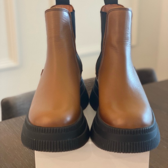 Ganni Chelsea Creeper Boots - Picture 3 of 4